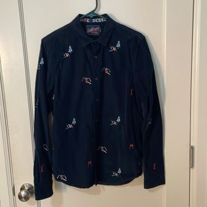 Scotch & Soda Amsterdam Couture Corduroy Button Down